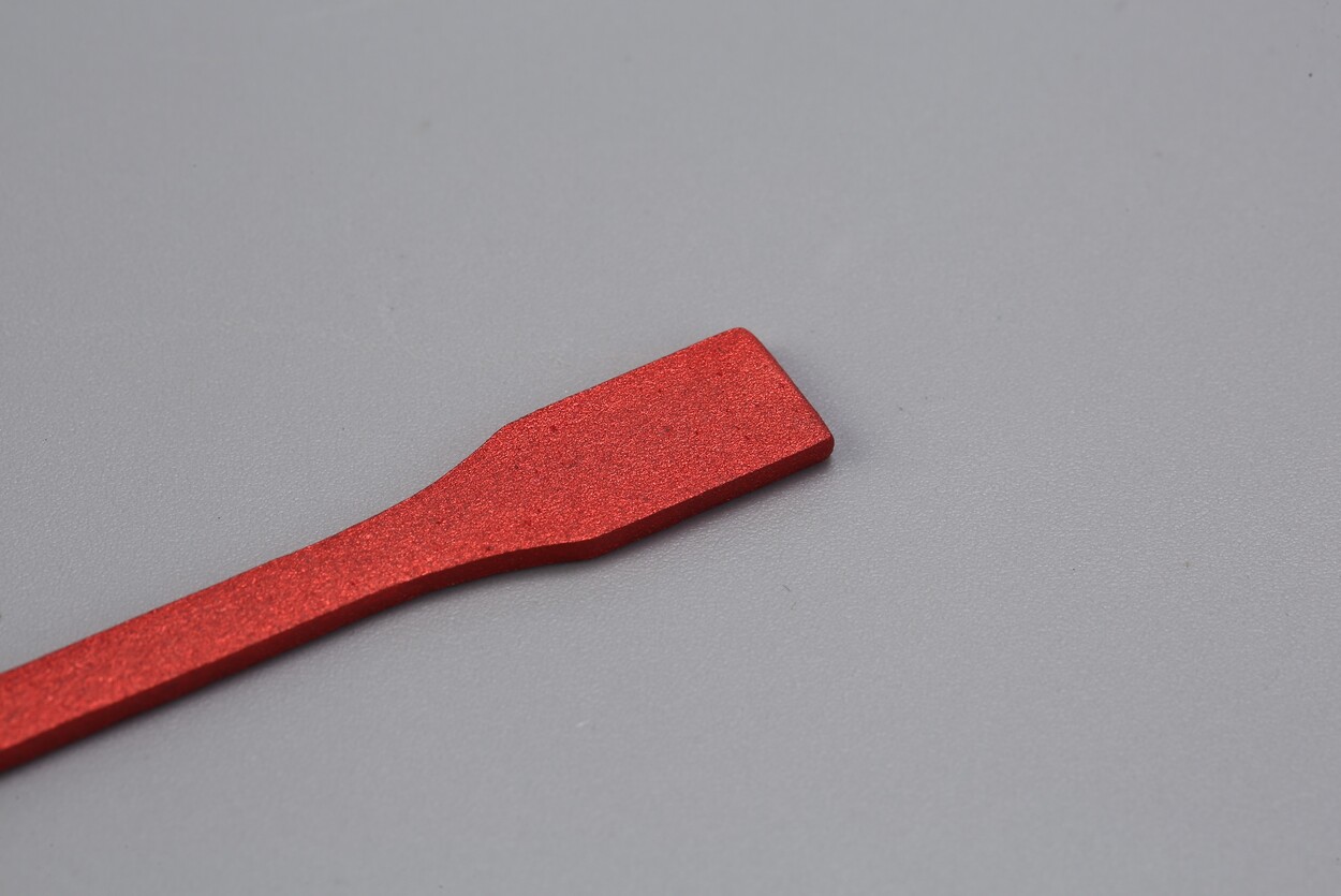 anodized aluminum 6061 in red